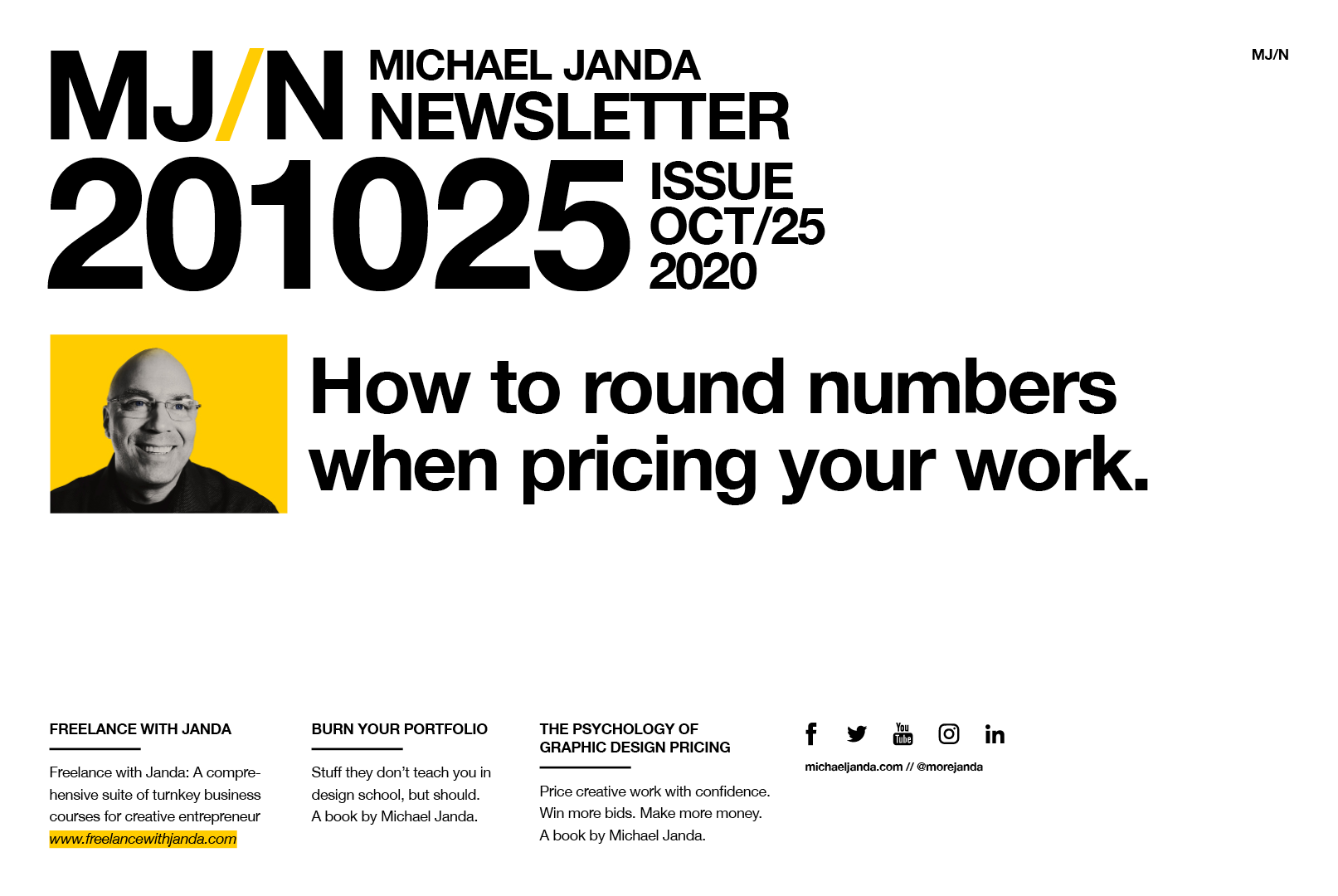 How to round numbers when pricing your work.