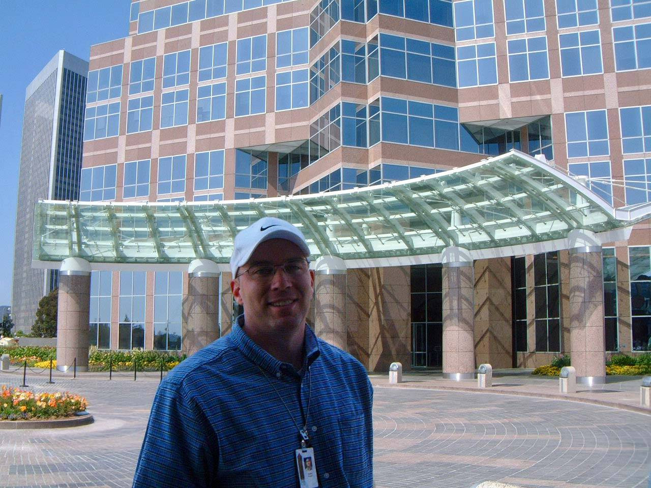 My office at Fox was in the “Die Hard Building” a.k.a. “The Nakatomi Plaza” a.k.a. “The Fox Plaza.” (2121 Avenue of the Stars).